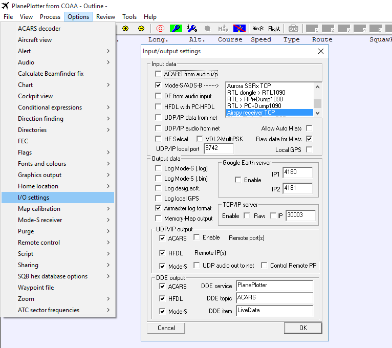 planeplotter beamfinder